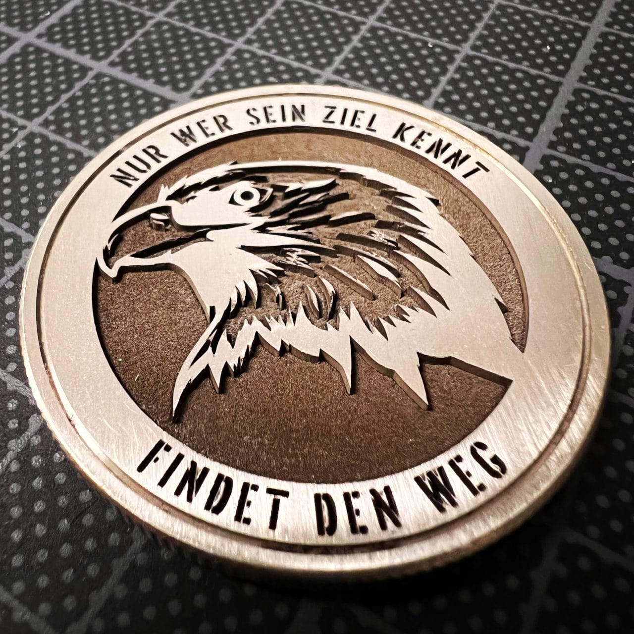 Coin Tiefengravur
